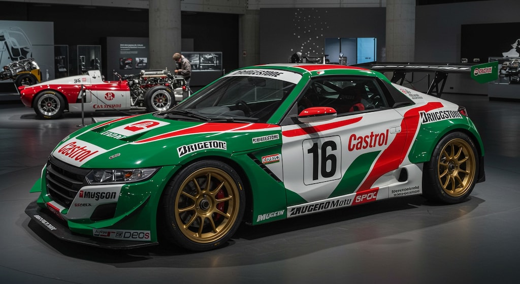 カストロールS660レーシングカー