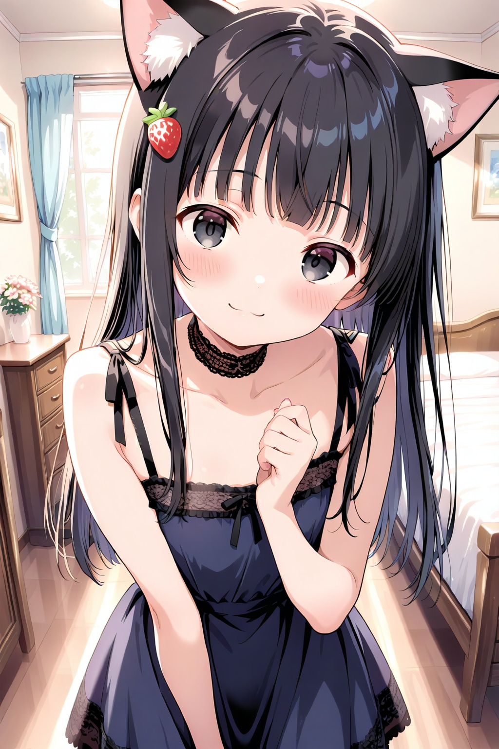 ネコ娘のクロちゃん🐈‍⬛✨２６