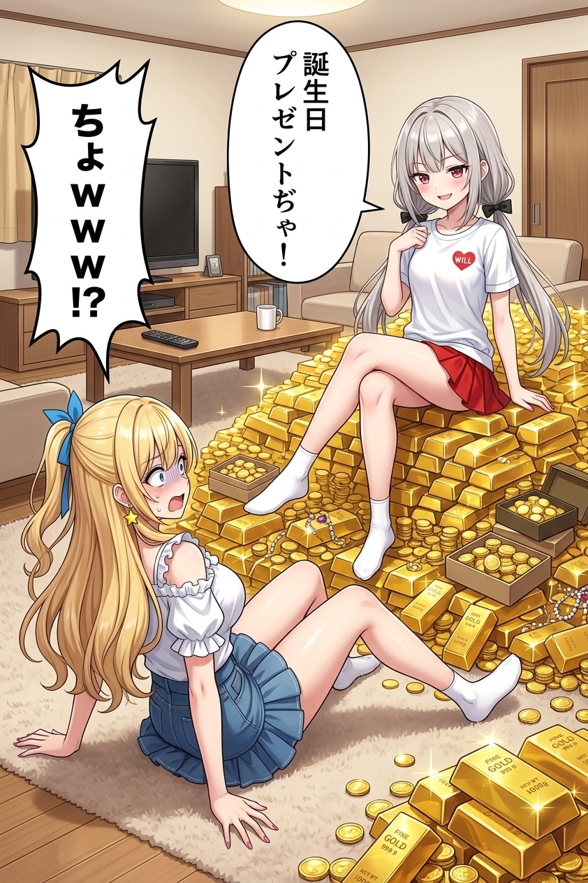 アイちゃんからの誕生プレゼント | の人気AIイラスト・グラビア