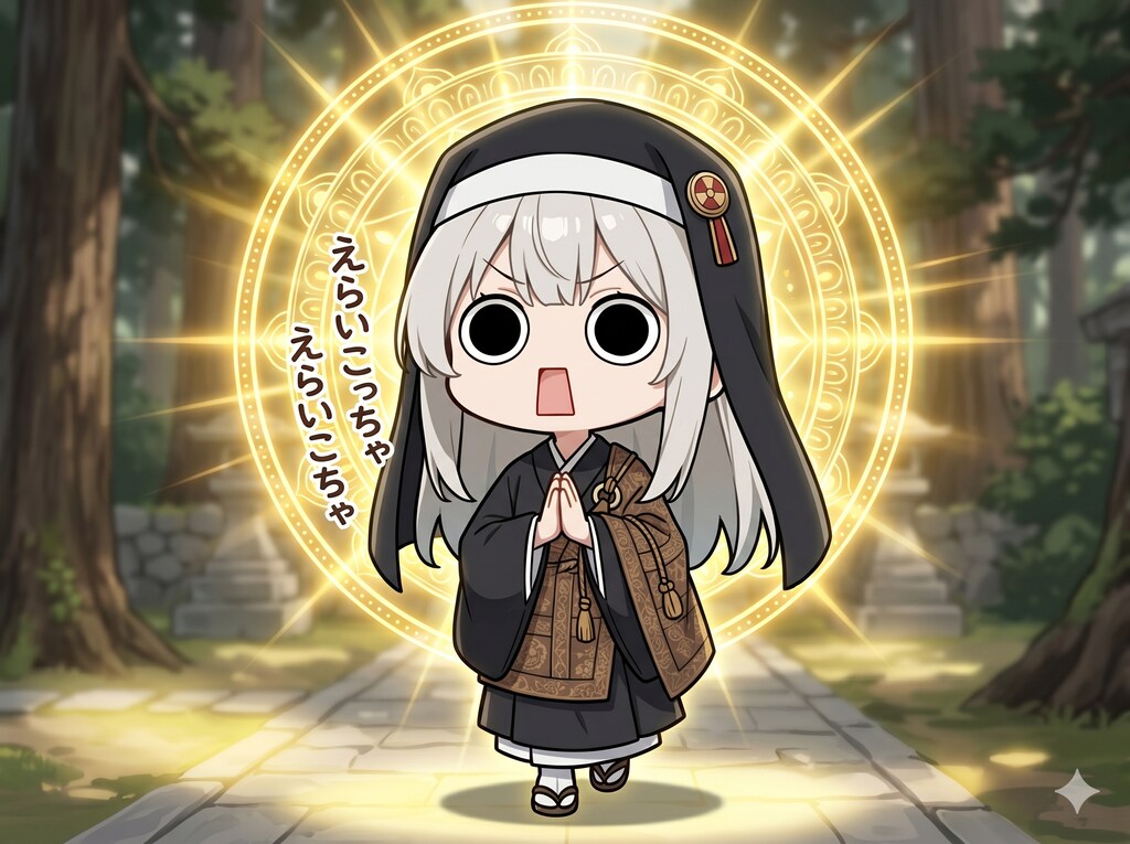 えらいこっちゃ派僧侶えらいこっちゃ嬢