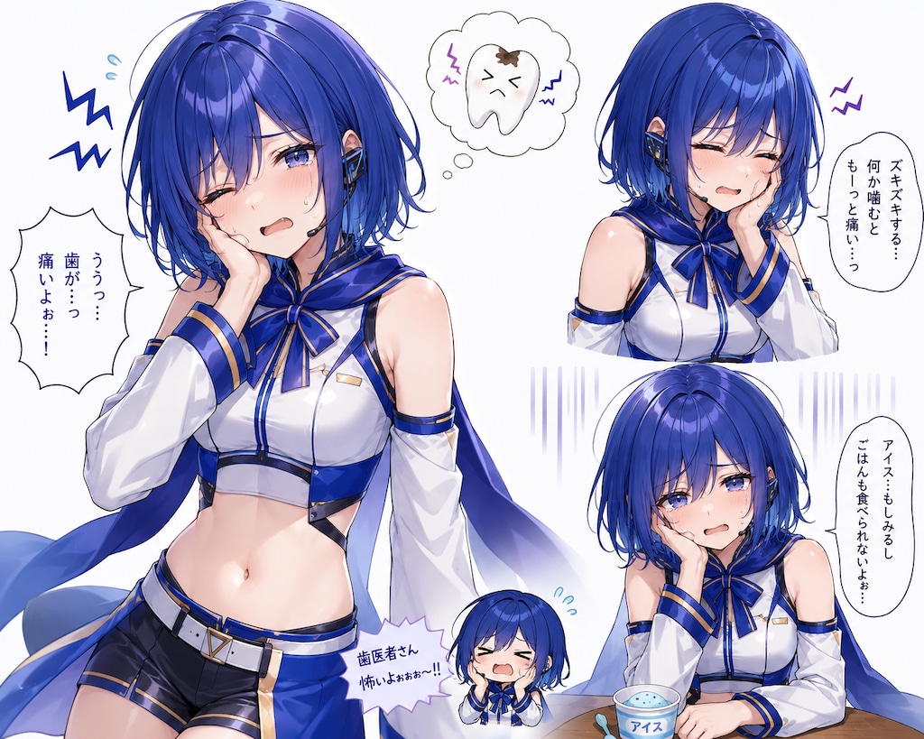虫歯になってしまったKAIKO