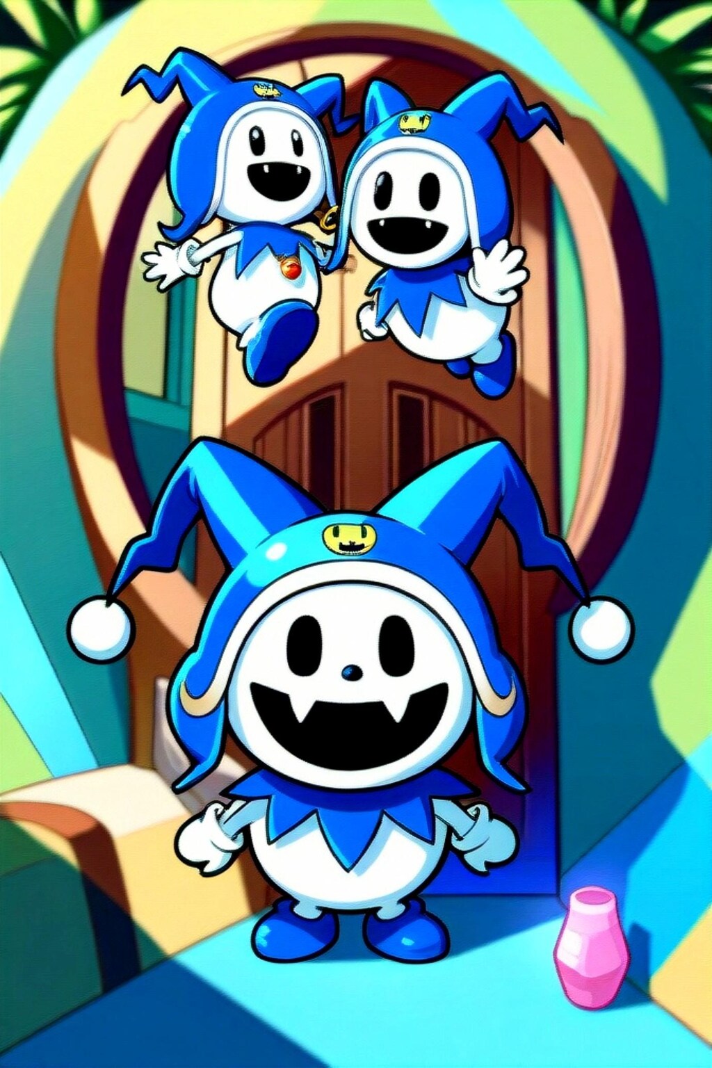 お礼に来たヒーホー君