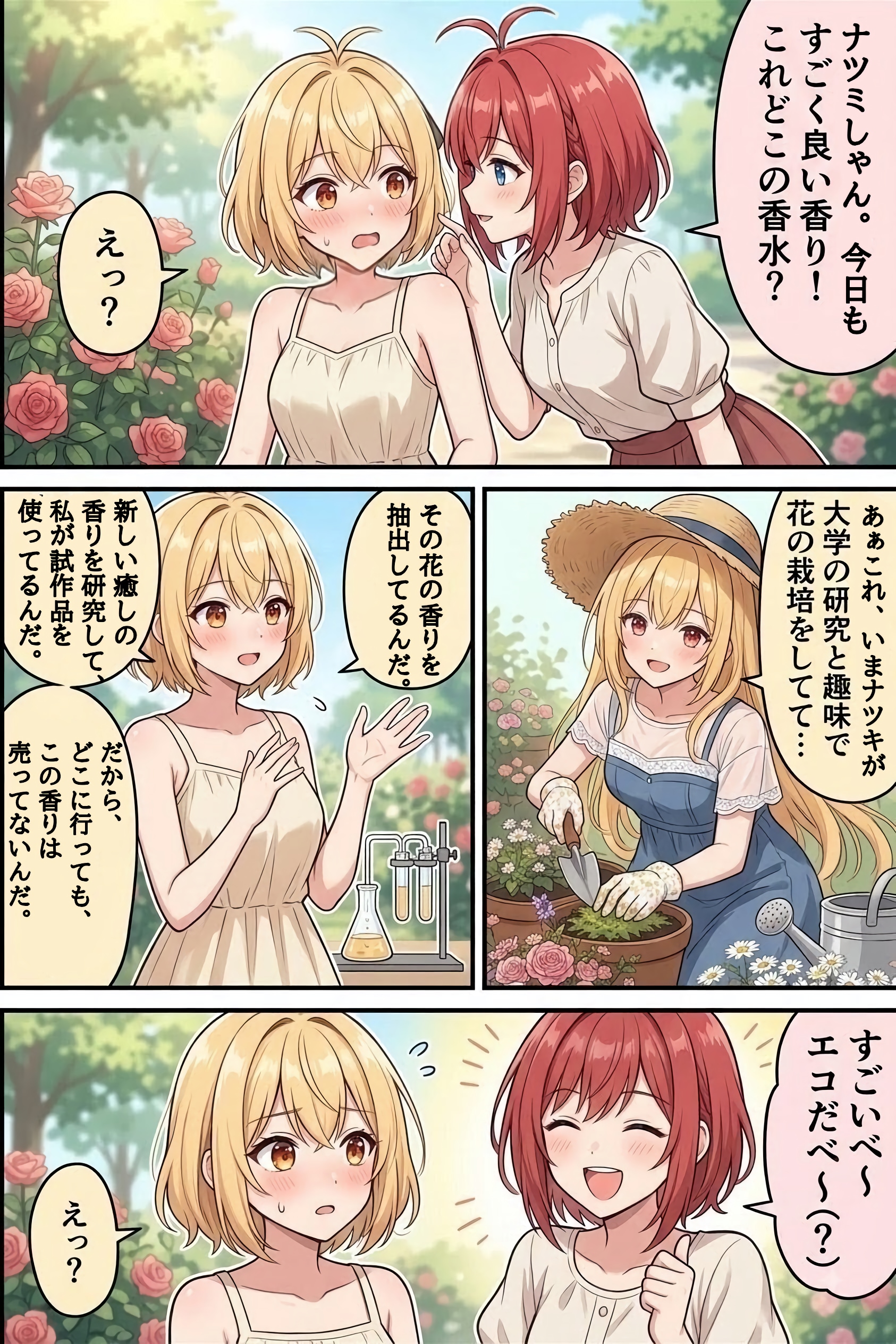 全力アイドルナツミちゃん〜香りの秘密編 | の人気AIイラスト・グラビア
