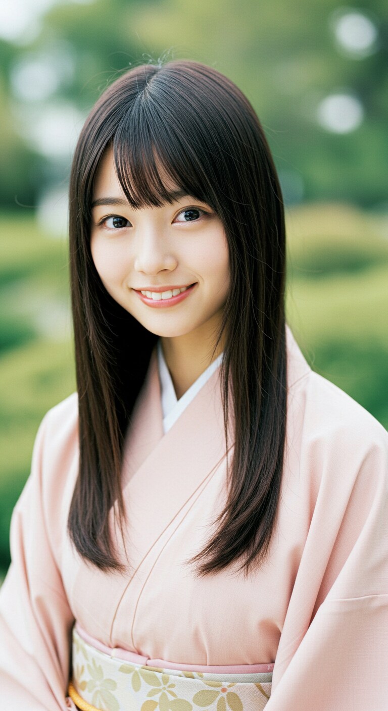 和装女子　フォト　ImageFX土産