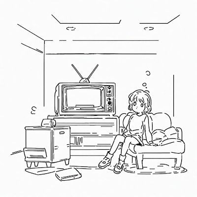テレビのある部屋