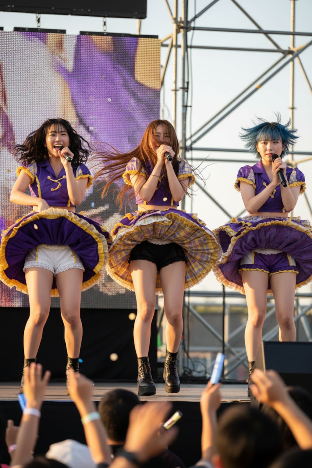 野外ライブ会場