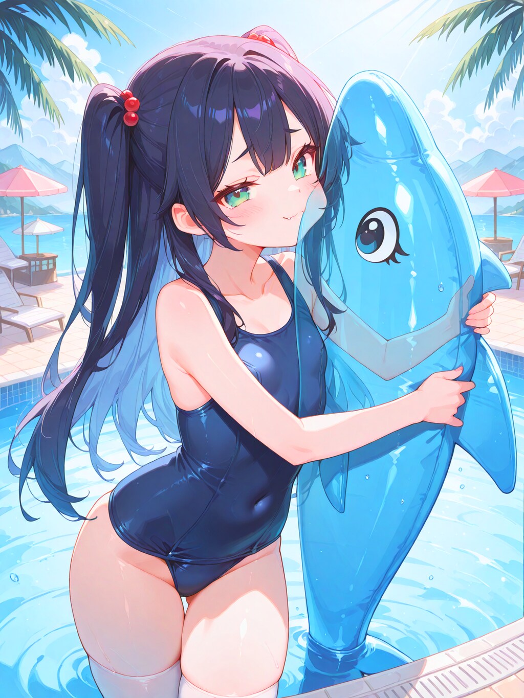 お気に入りのシャチフロート