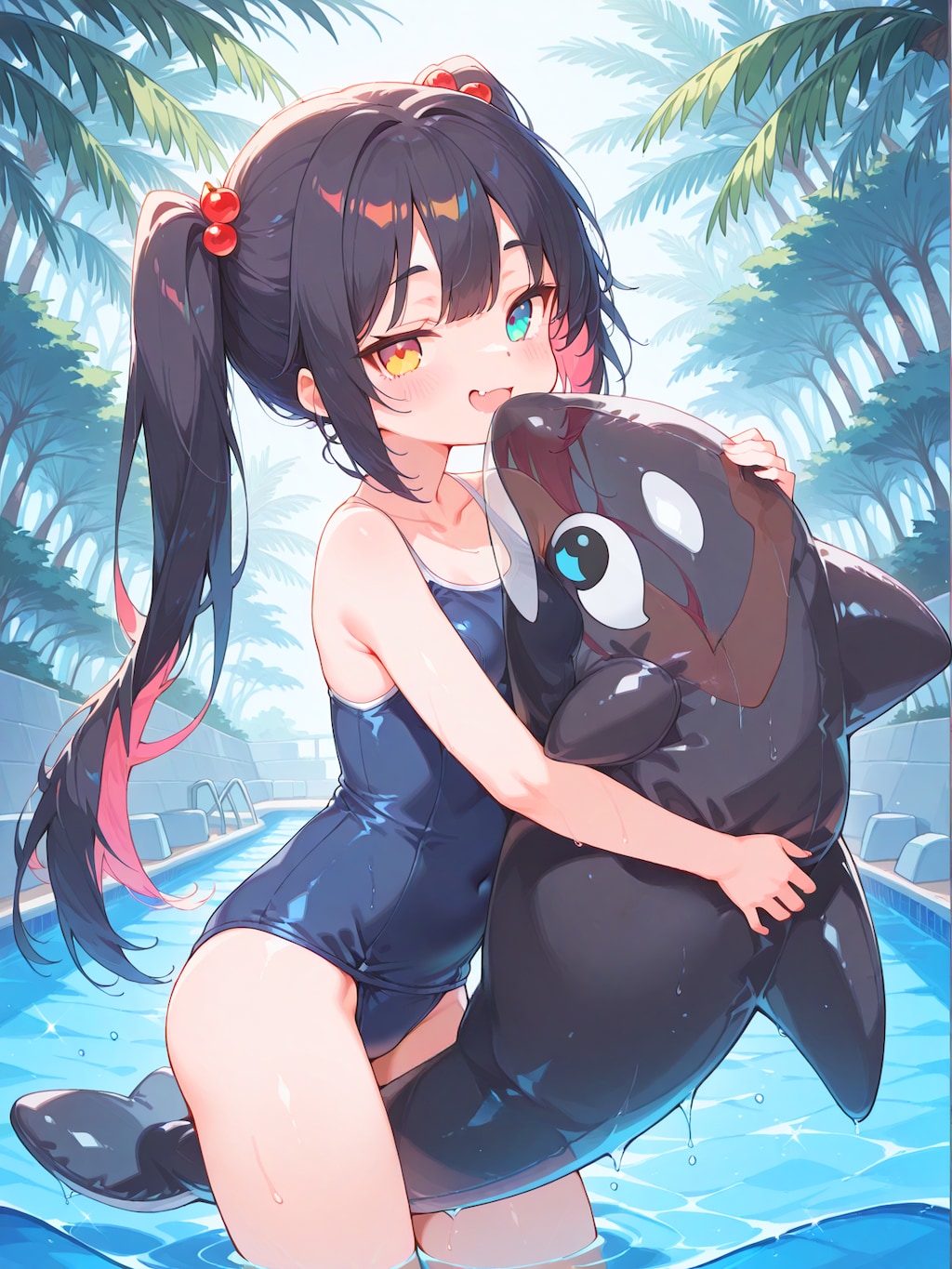 お気に入りのシャチフロート