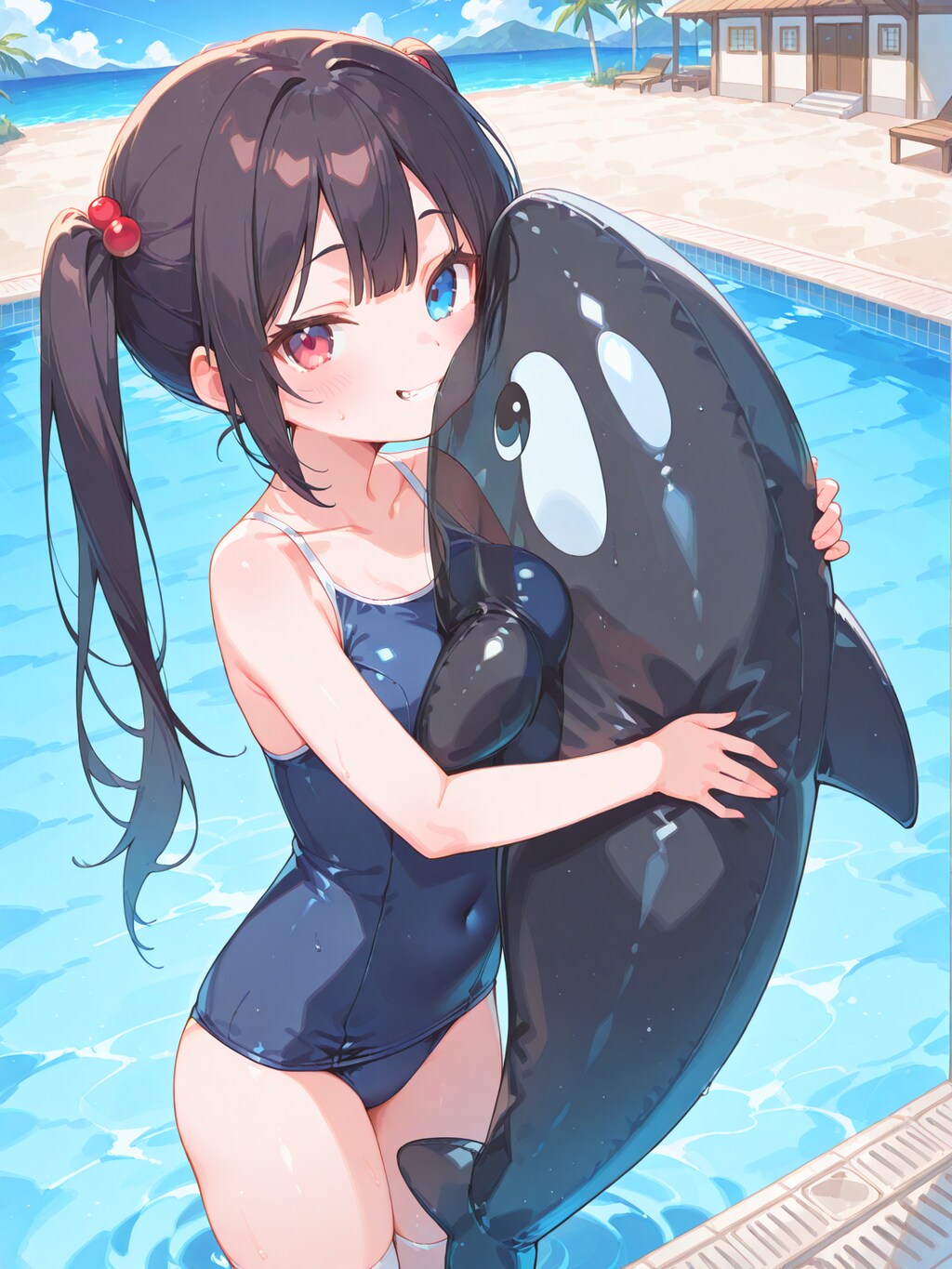 お気に入りのシャチフロート