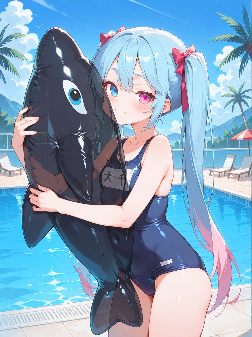 お気に入りのシャチフロート