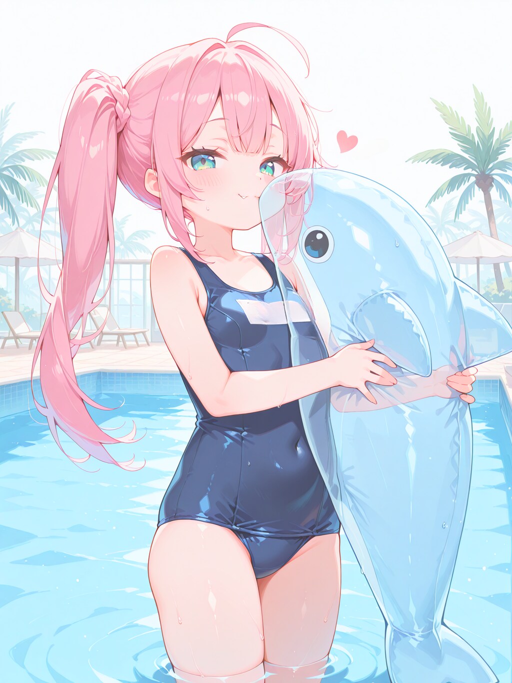 お気に入りのシャチフロート