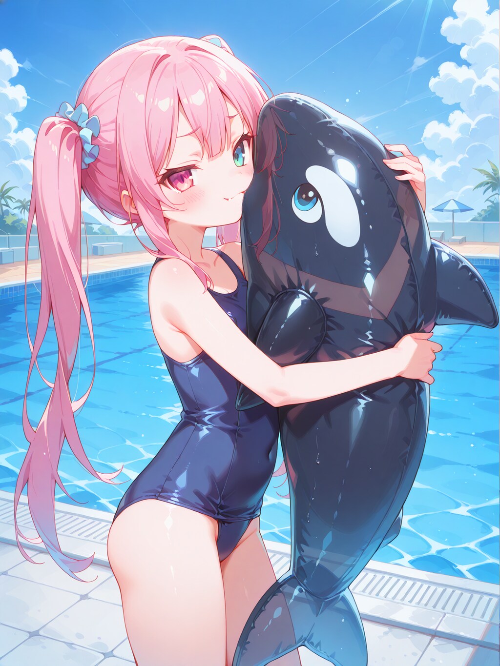 お気に入りのシャチフロート