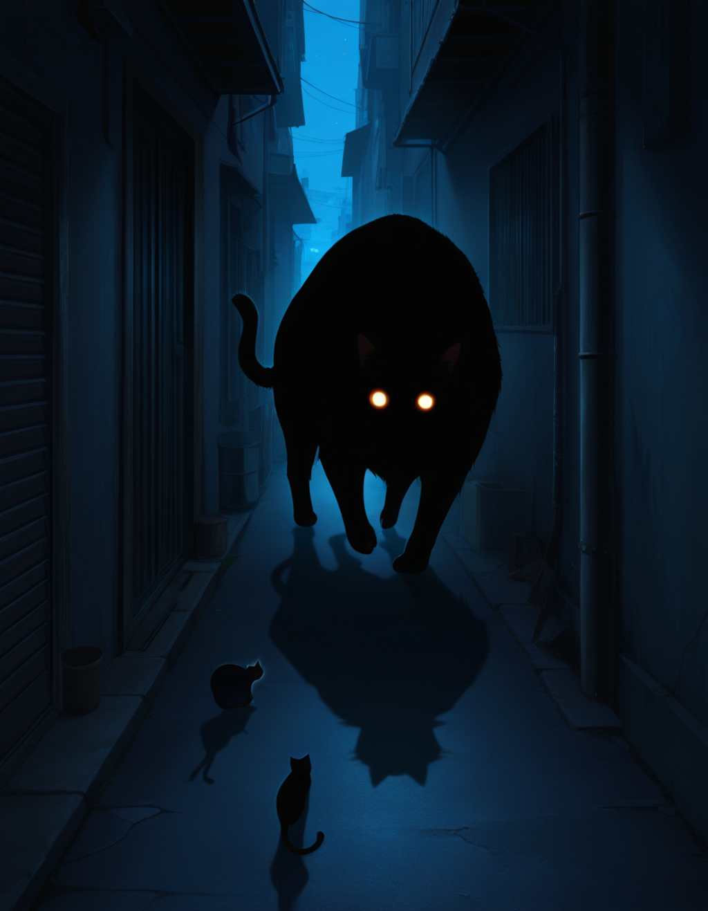 路地裏に潜むモノ