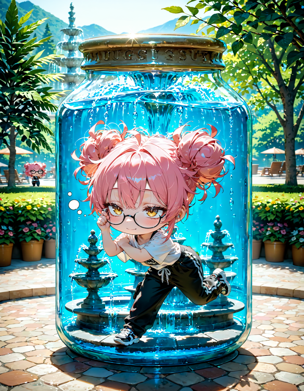 今日は何の日？　噴水の日。イージーパンツの日