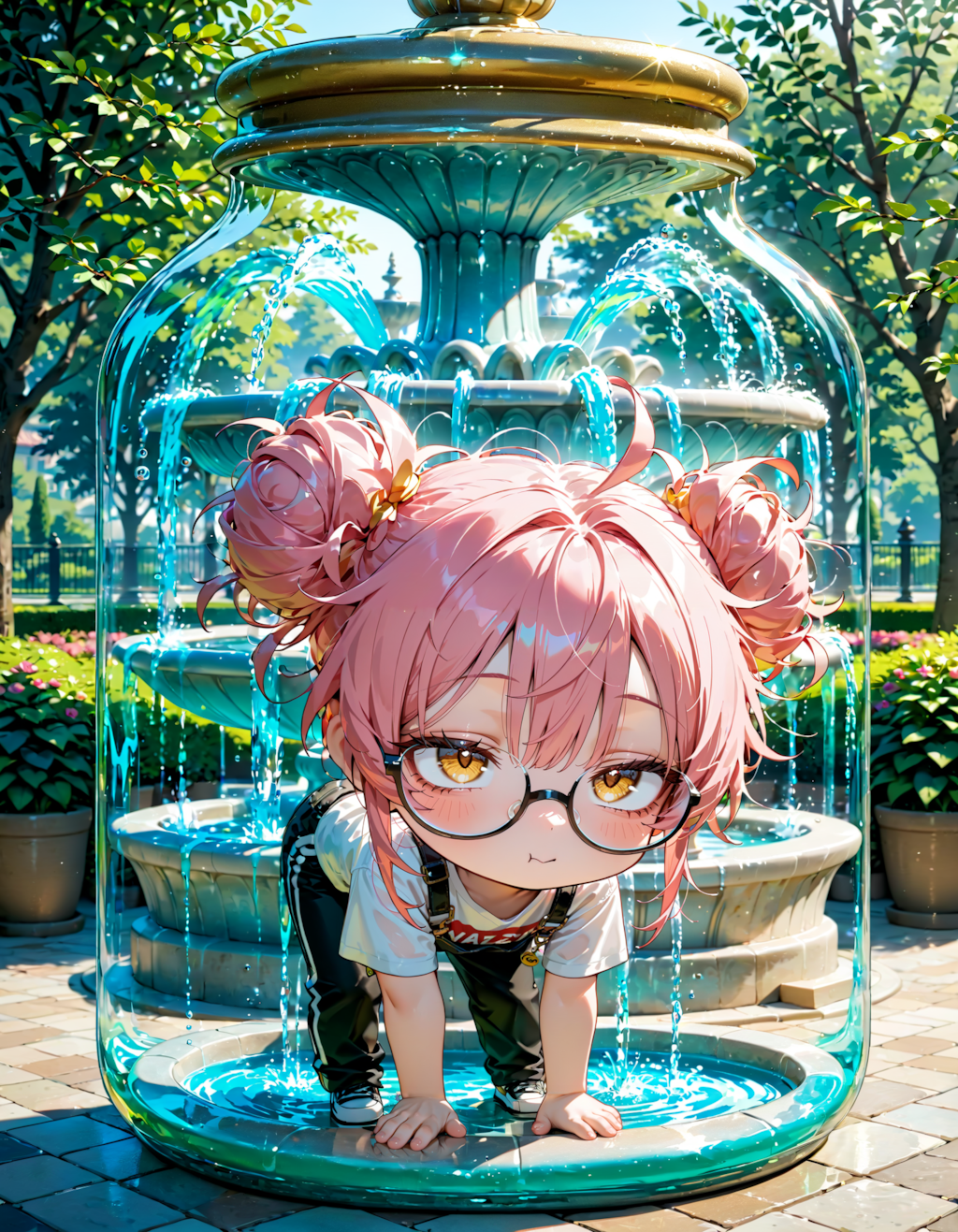 今日は何の日？　噴水の日。イージーパンツの日