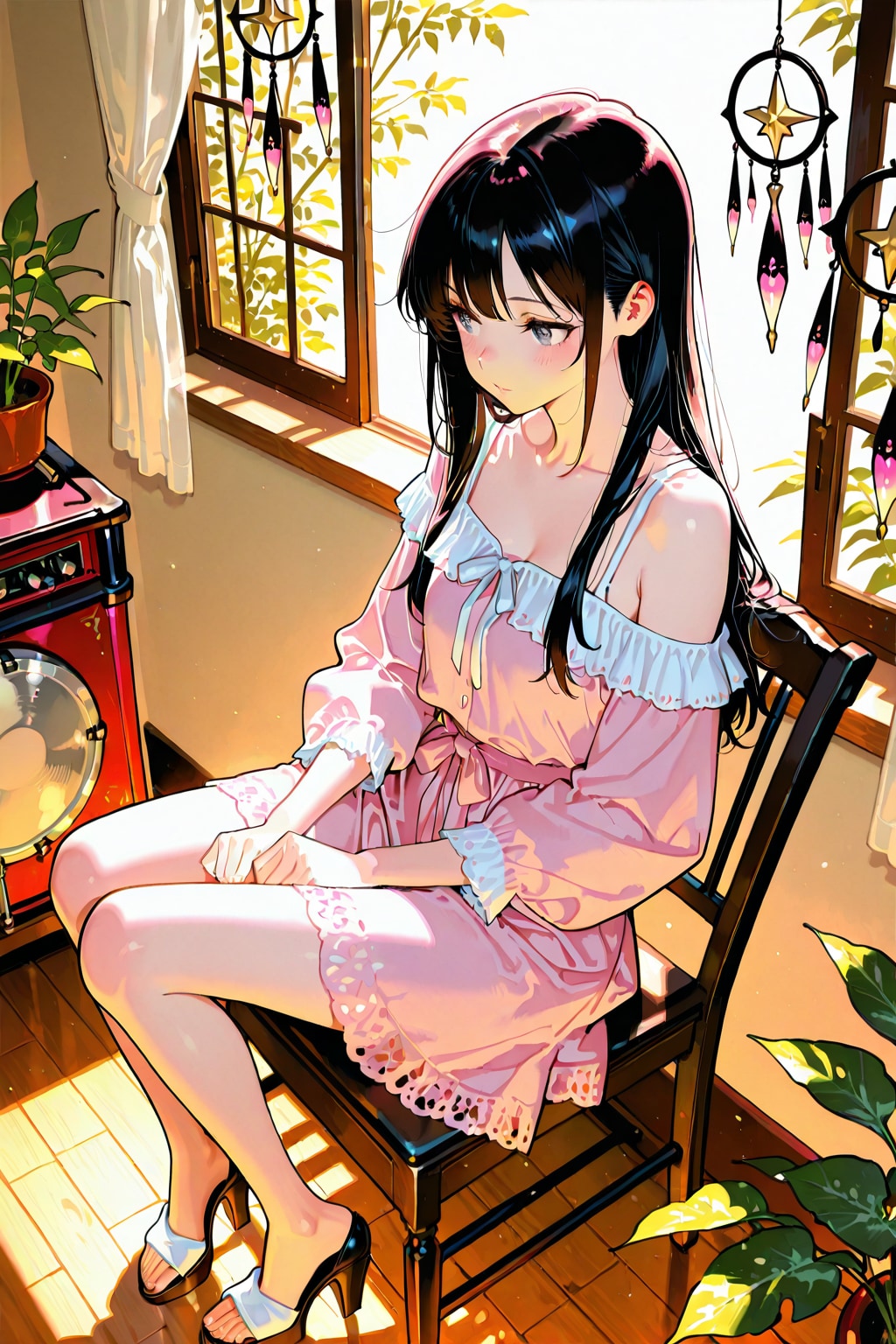 お迎え来ないな…