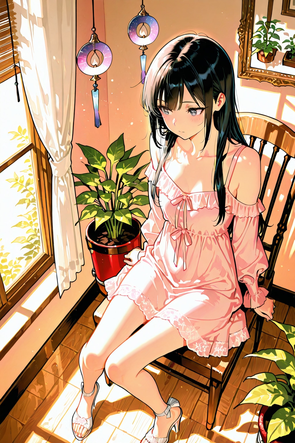 お迎え来ないな…