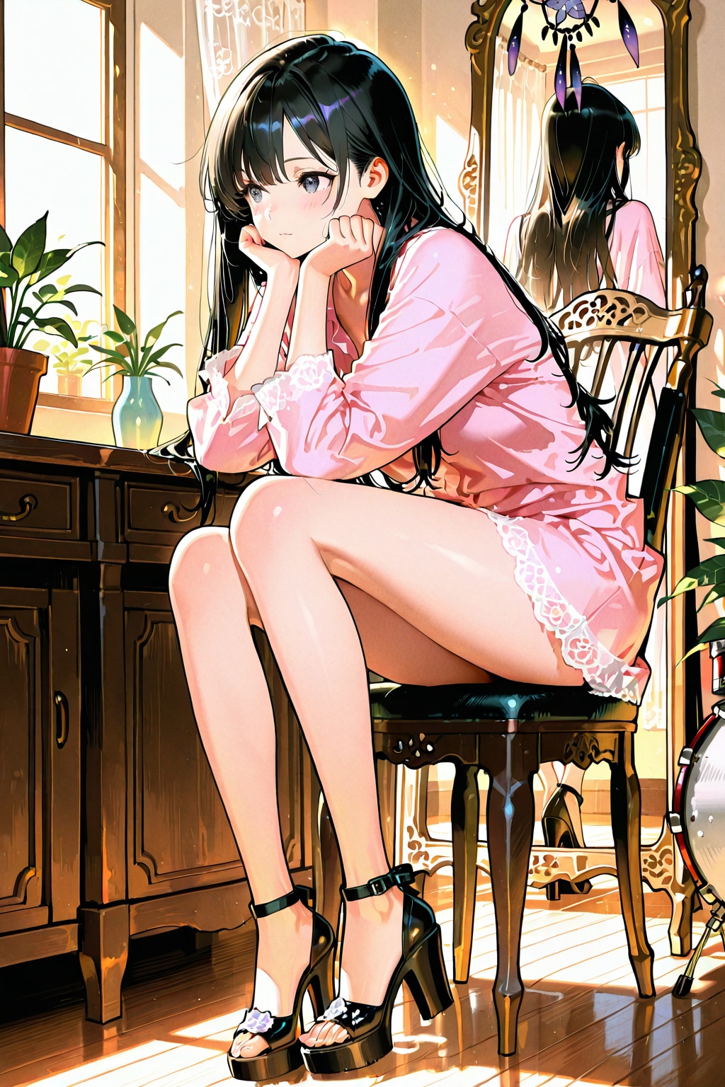 お迎え来ないな…