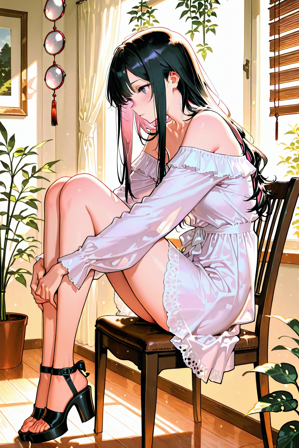 お迎え来ないな…