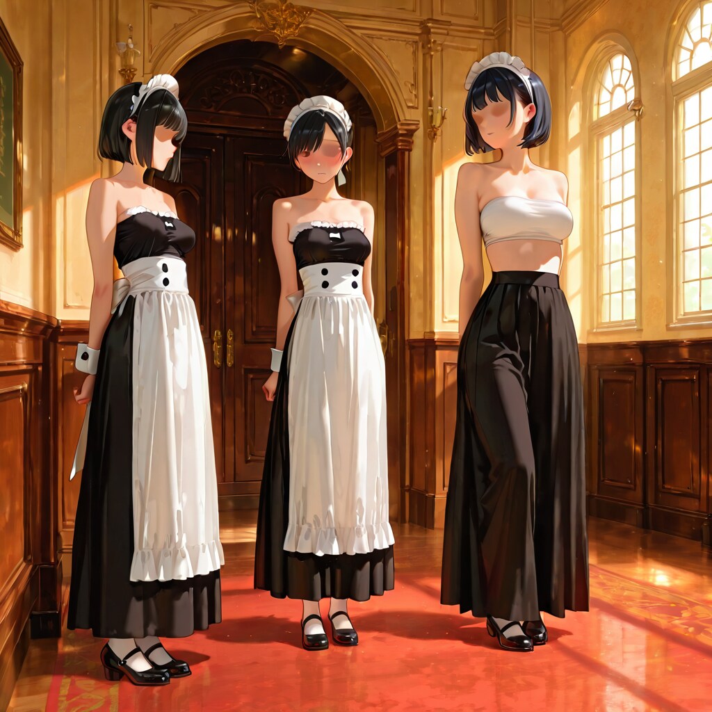 恐怖！妖怪目無しメイドの館！！