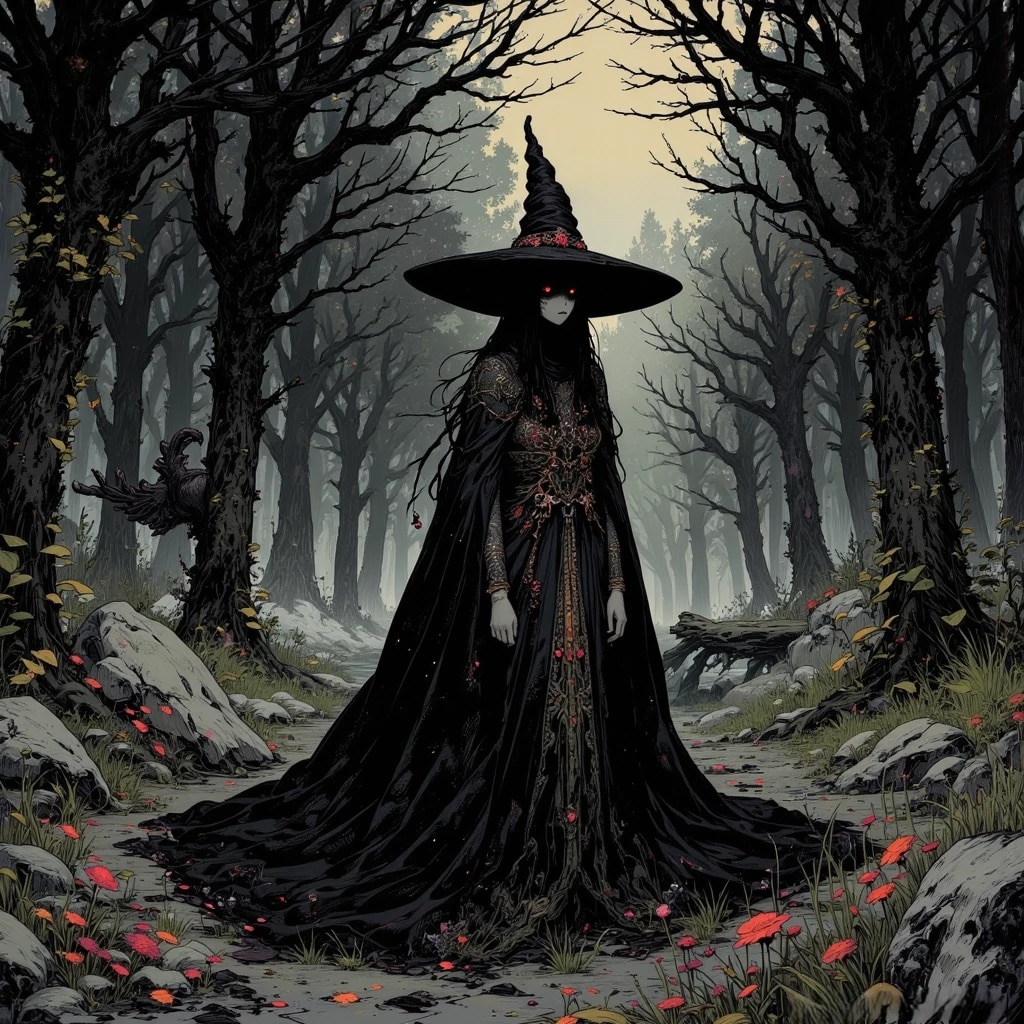 黒き呪いの魔女
