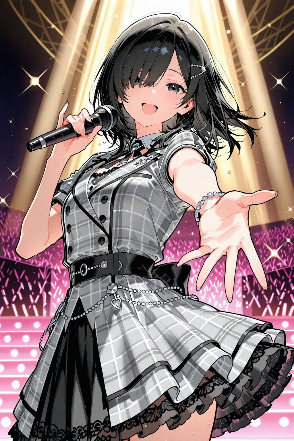 めかくれ女子＃１２４ | の人気AIイラスト・グラビア