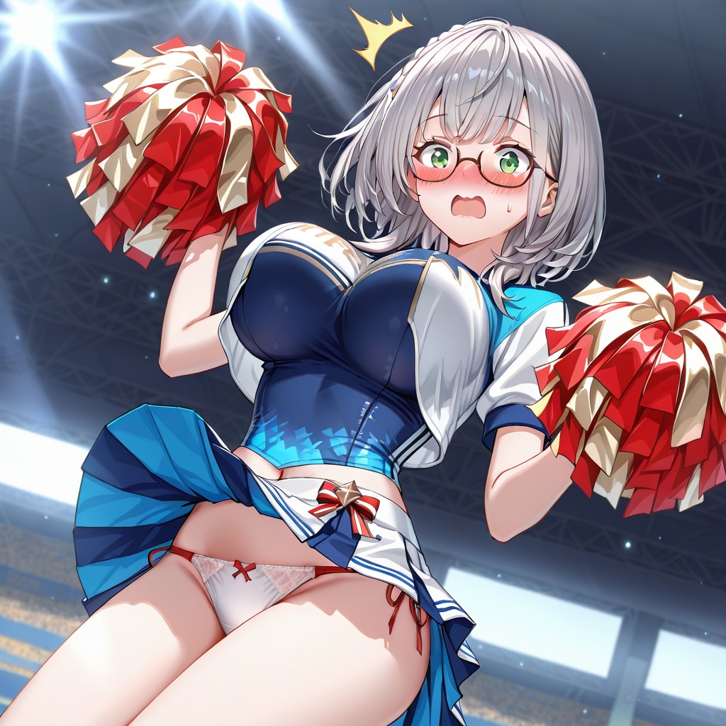 白銀ノエル パンチラ