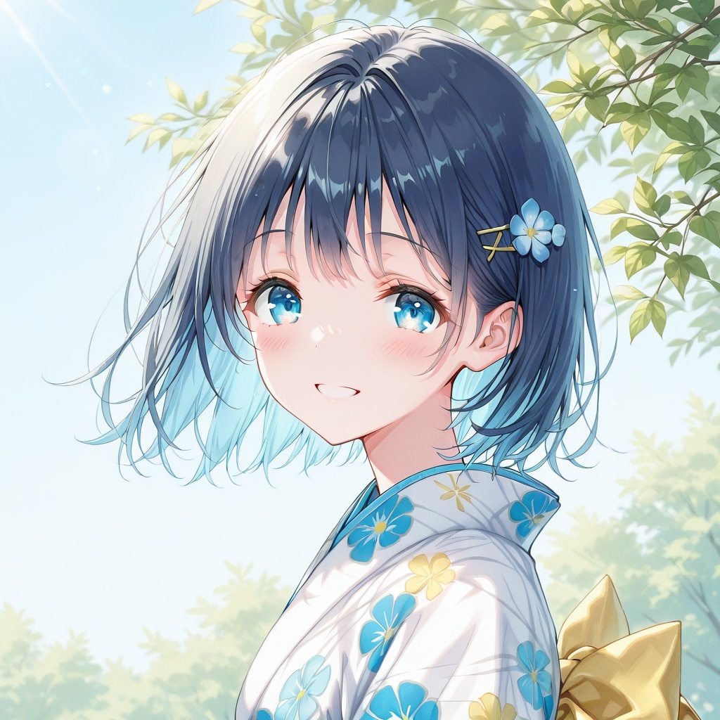 和服女子