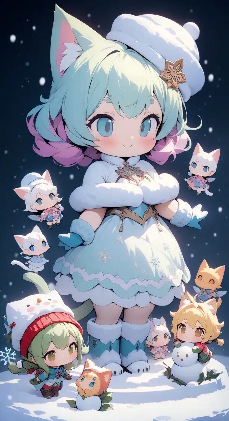 きょうのにゃん娘 | の人気AIイラスト・グラビア