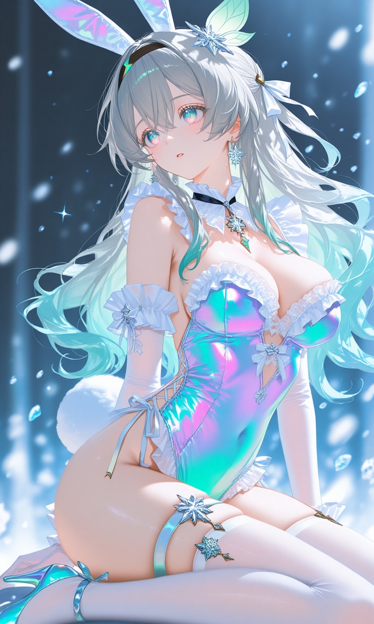 ファンタジーバニーガール🩵