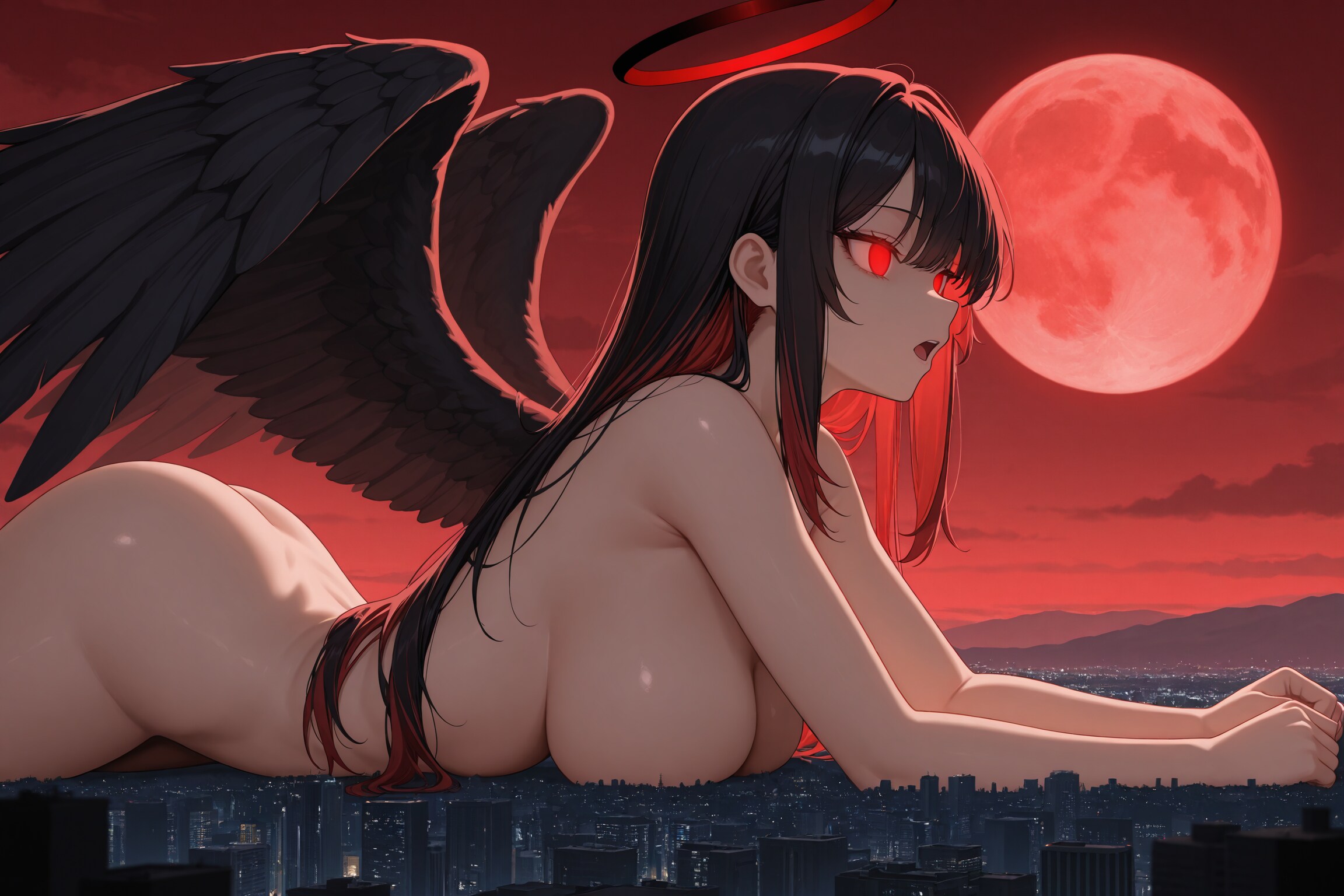 紅蓮の夜に抱かれる街