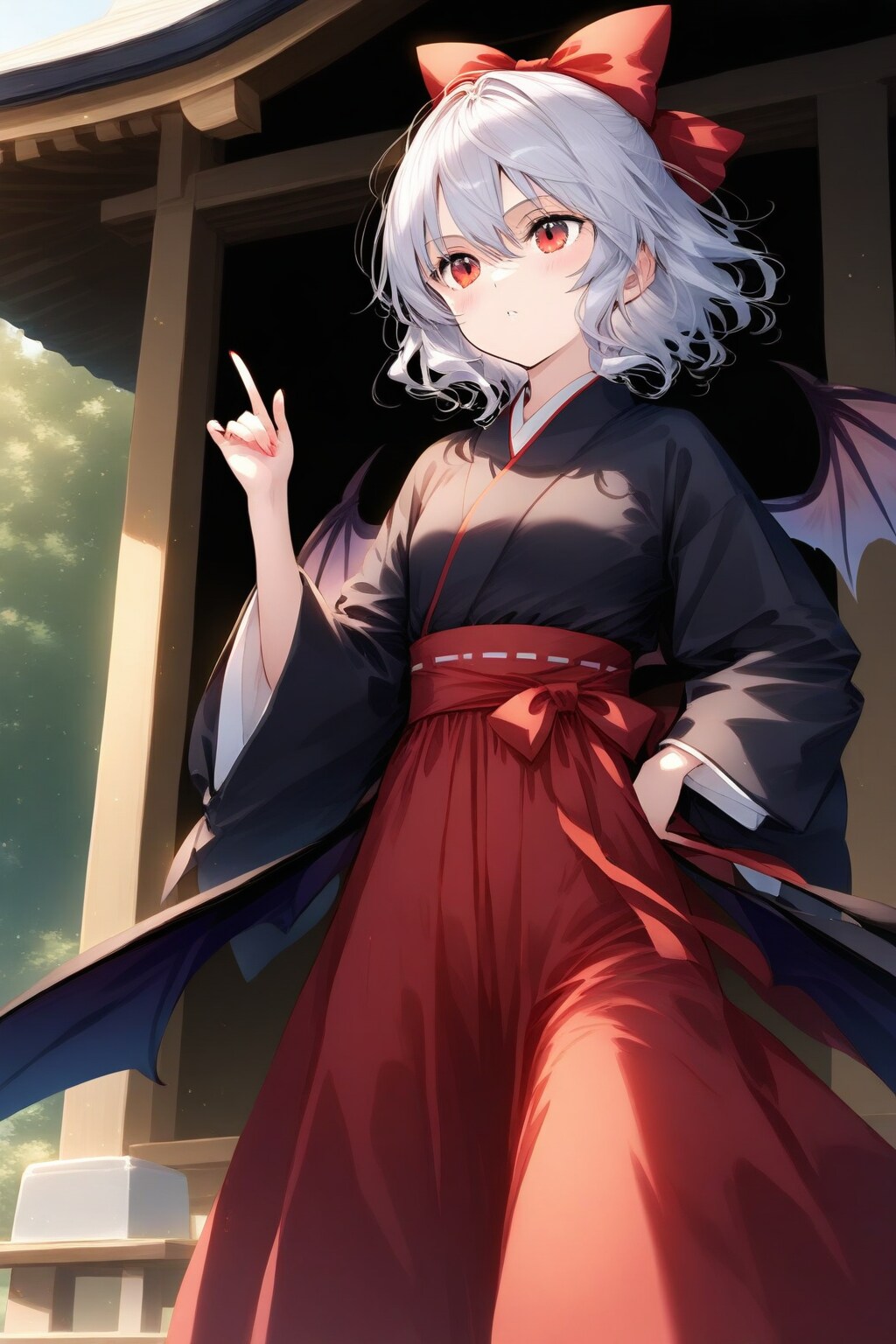 レミリアお嬢様の和装体験