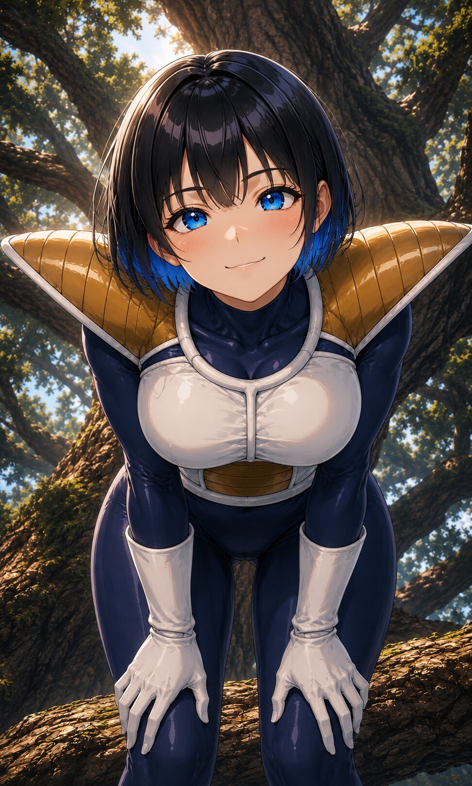 前屈みの女戦士 | の人気AIイラスト・グラビア
