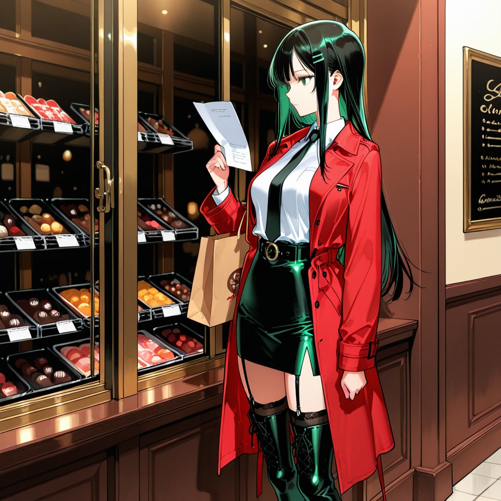 2月14日に備える後輩