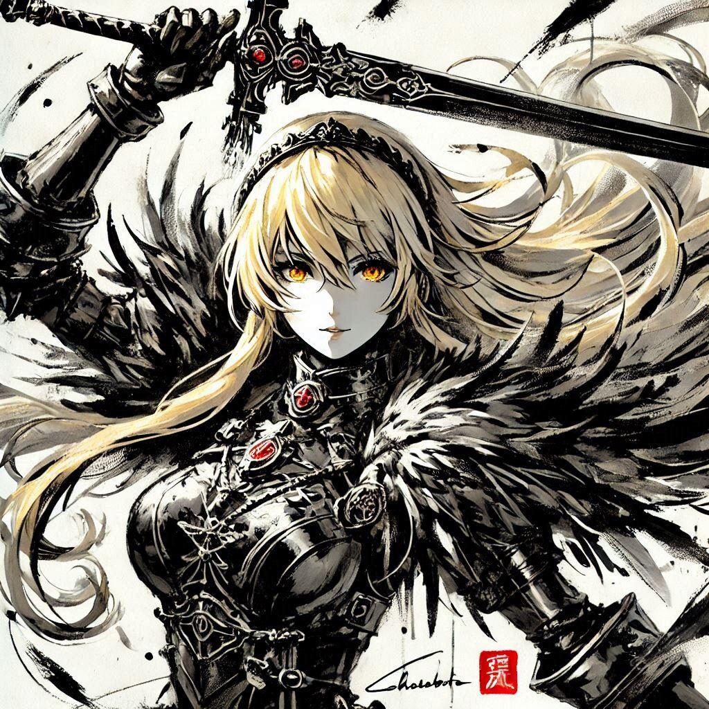 ブロンドの女騎士さん523