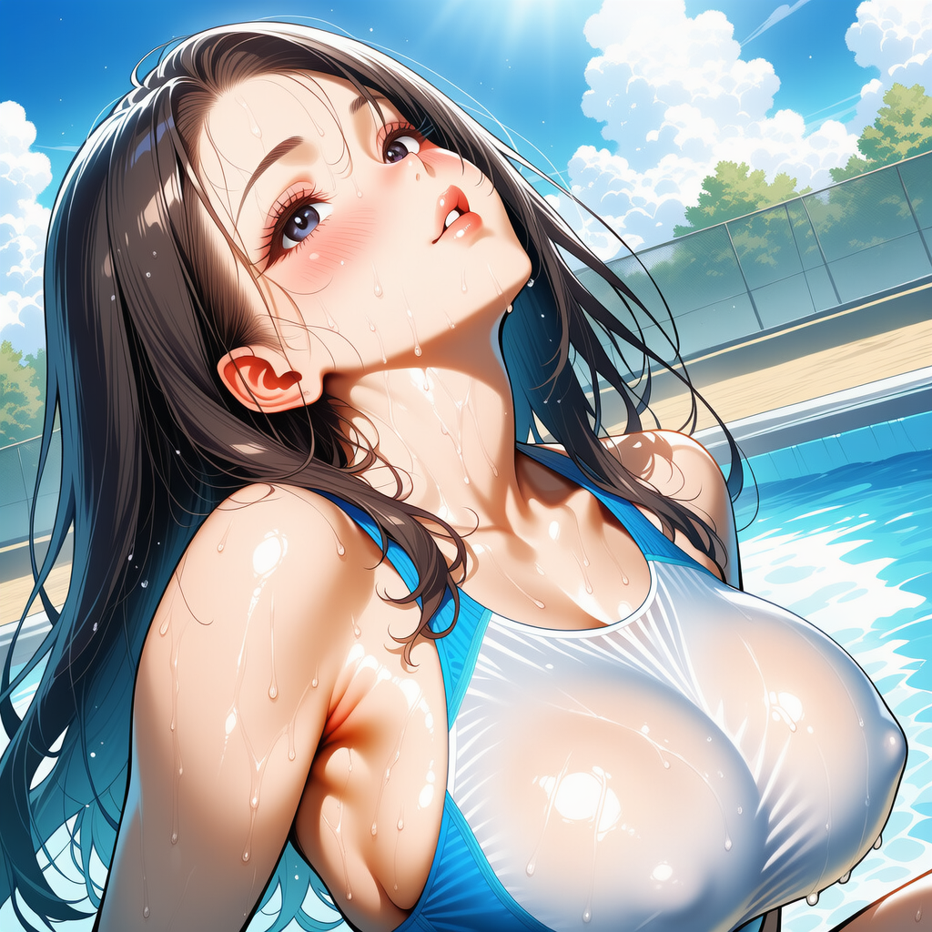 ヒロインの顔がいい感じに仕上がりましたの