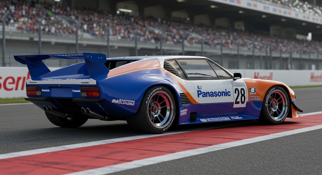 Panasonicデトマソパンテーラレーシングカー
