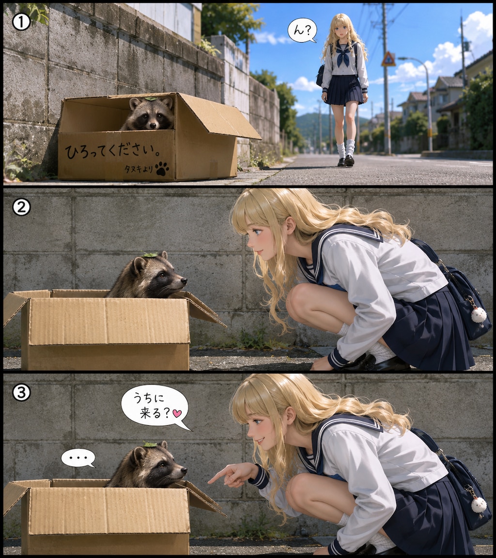 ちちぷいちゃん、拾う。