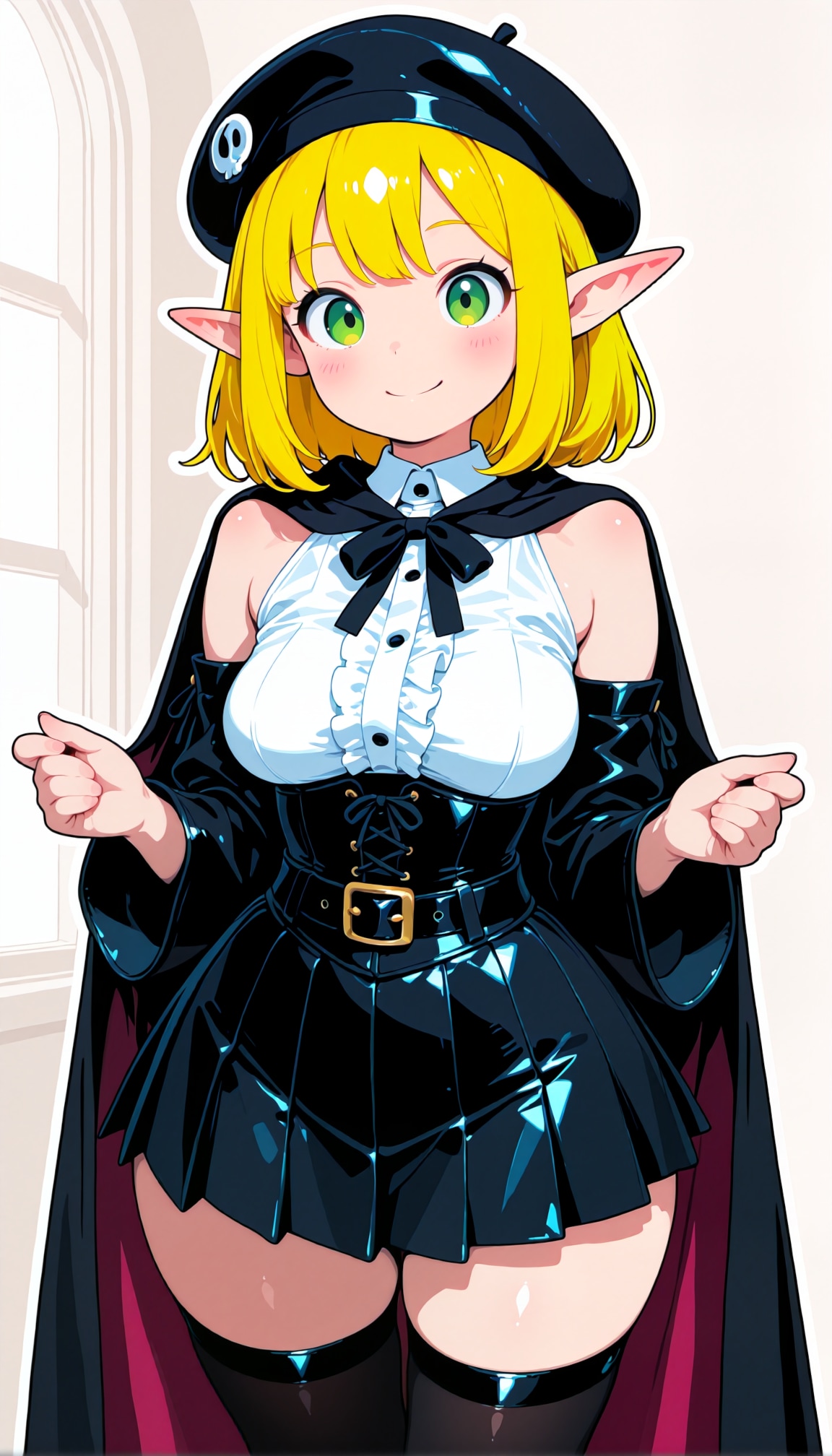 weedsさん家のエルフちゃん(beret mix Pop Anime) | の人気AIイラスト・グラビア