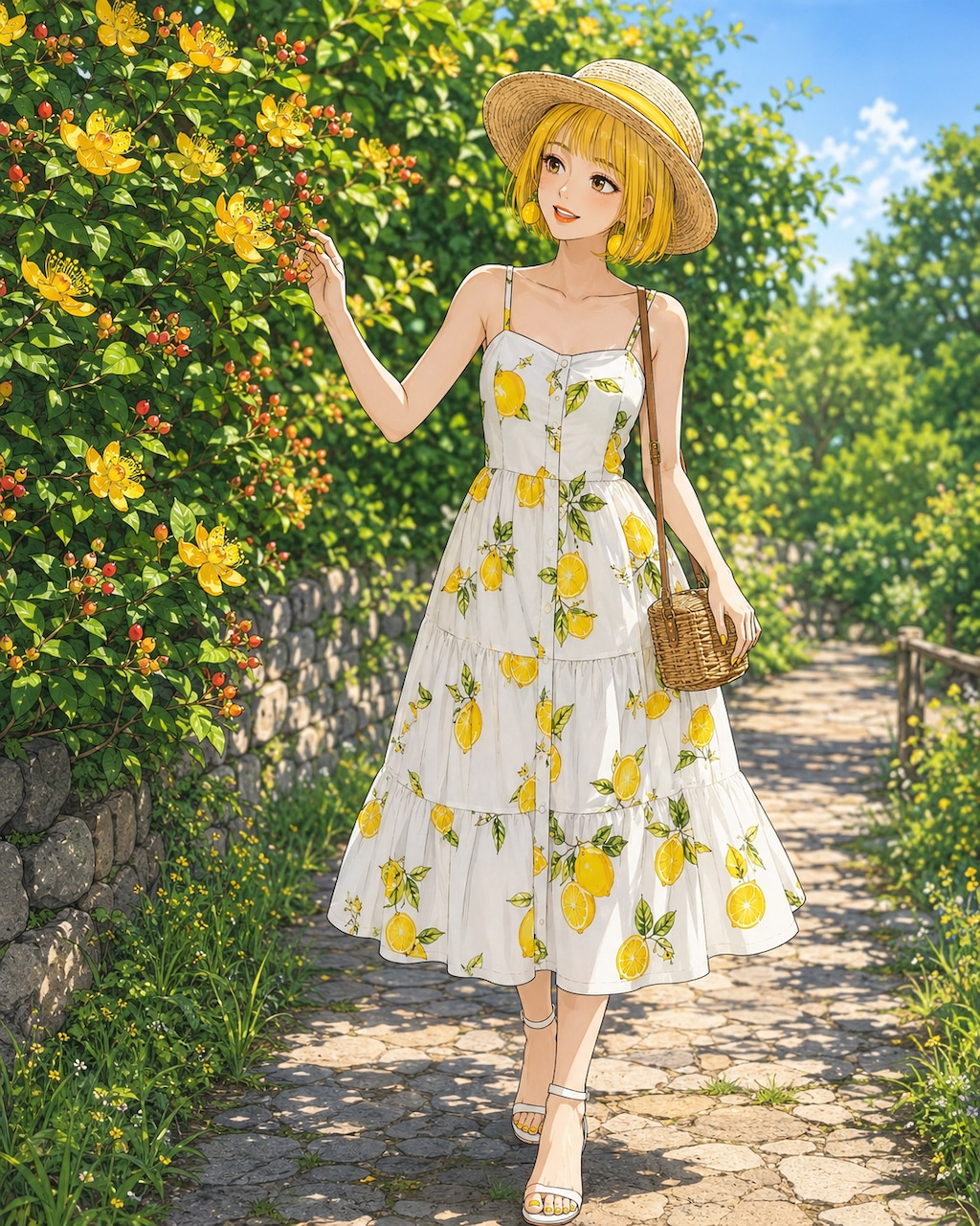8/27 誕生花 ヒペリカム（レモンちゃん）
