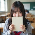 照れる女子高生② 5枚目