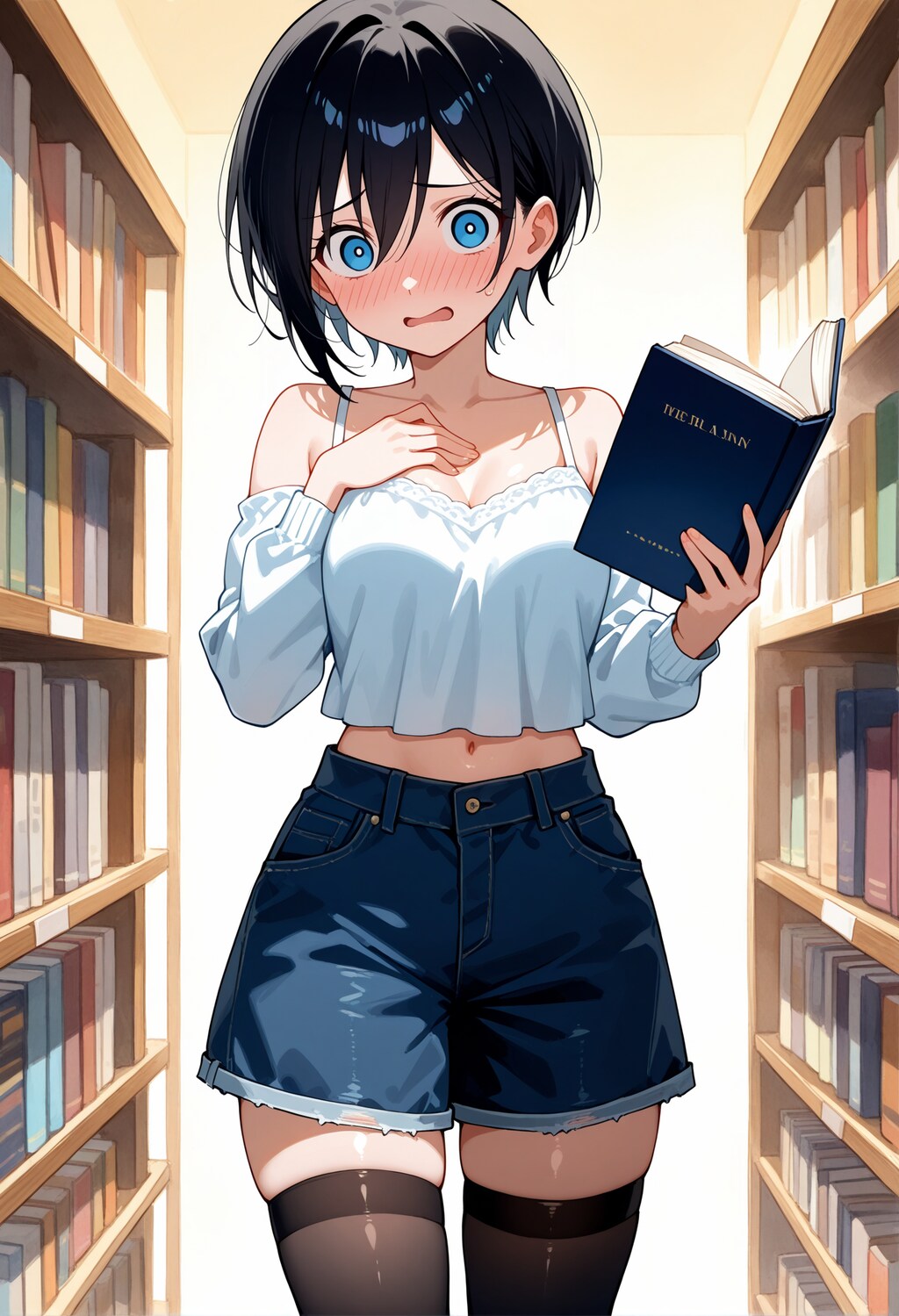 【今日の腹筋】コーナー前ですれ違う女子