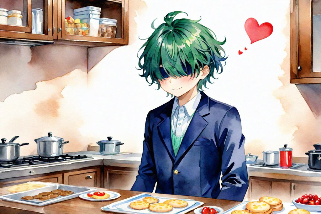 バレンタインのお返しのクッキー