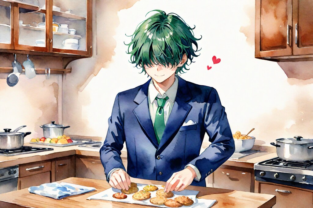 バレンタインのお返しのクッキー