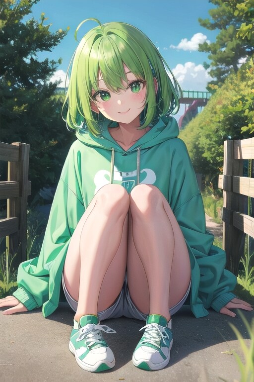 芽生ちゃん013「どう？似合う？」