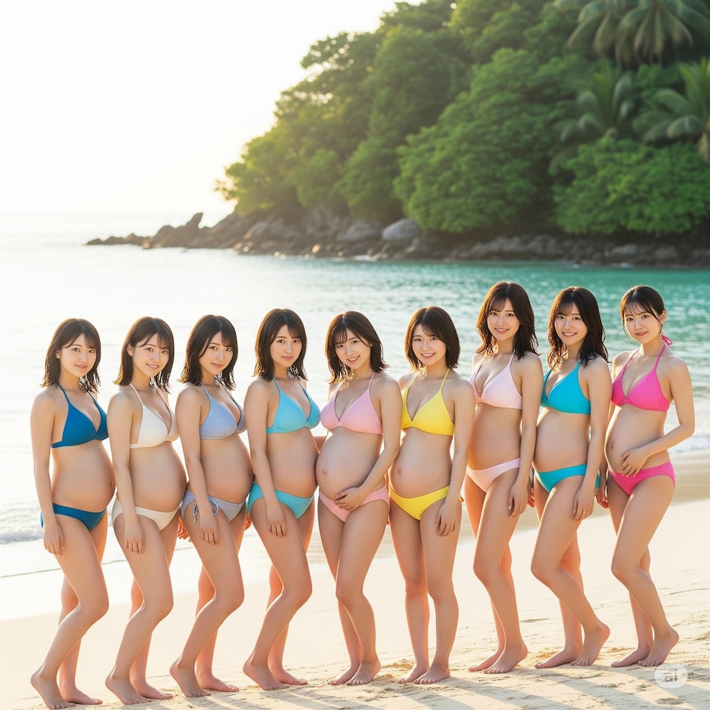 妊婦のモデルさん