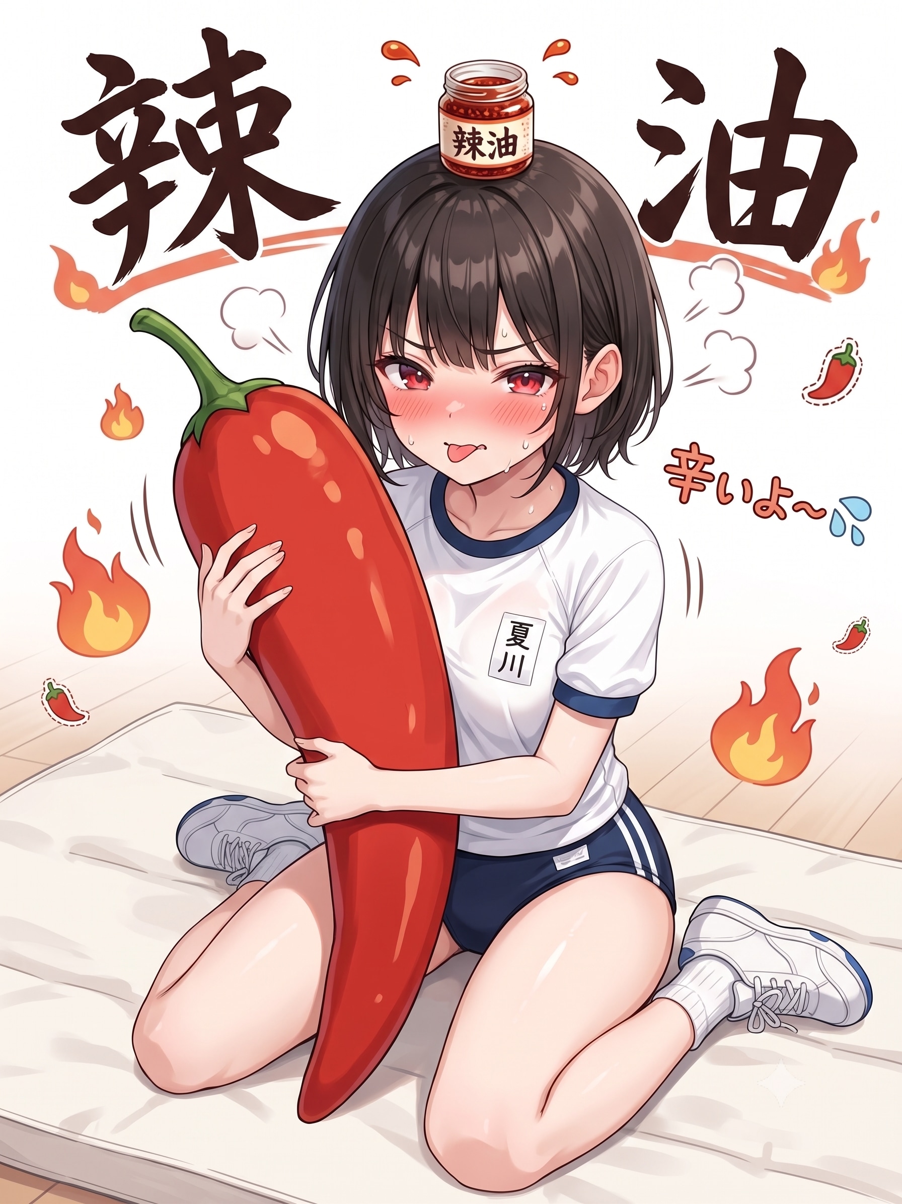 (頭上縛り)15２.「ら」→「辣油（らーゆ）」アトリエKAI