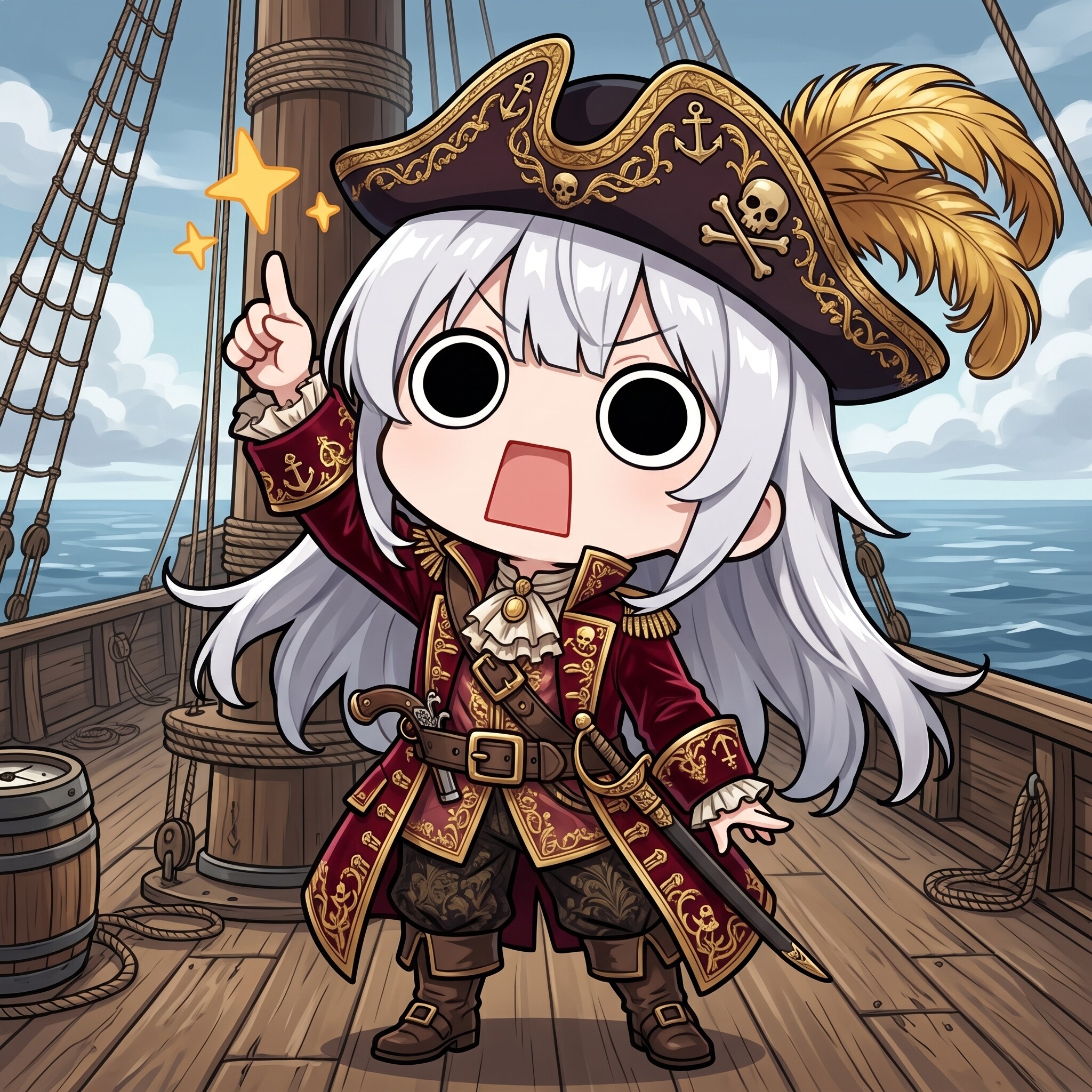 海賊えらいこっちゃ嬢 | の人気AIイラスト・グラビア