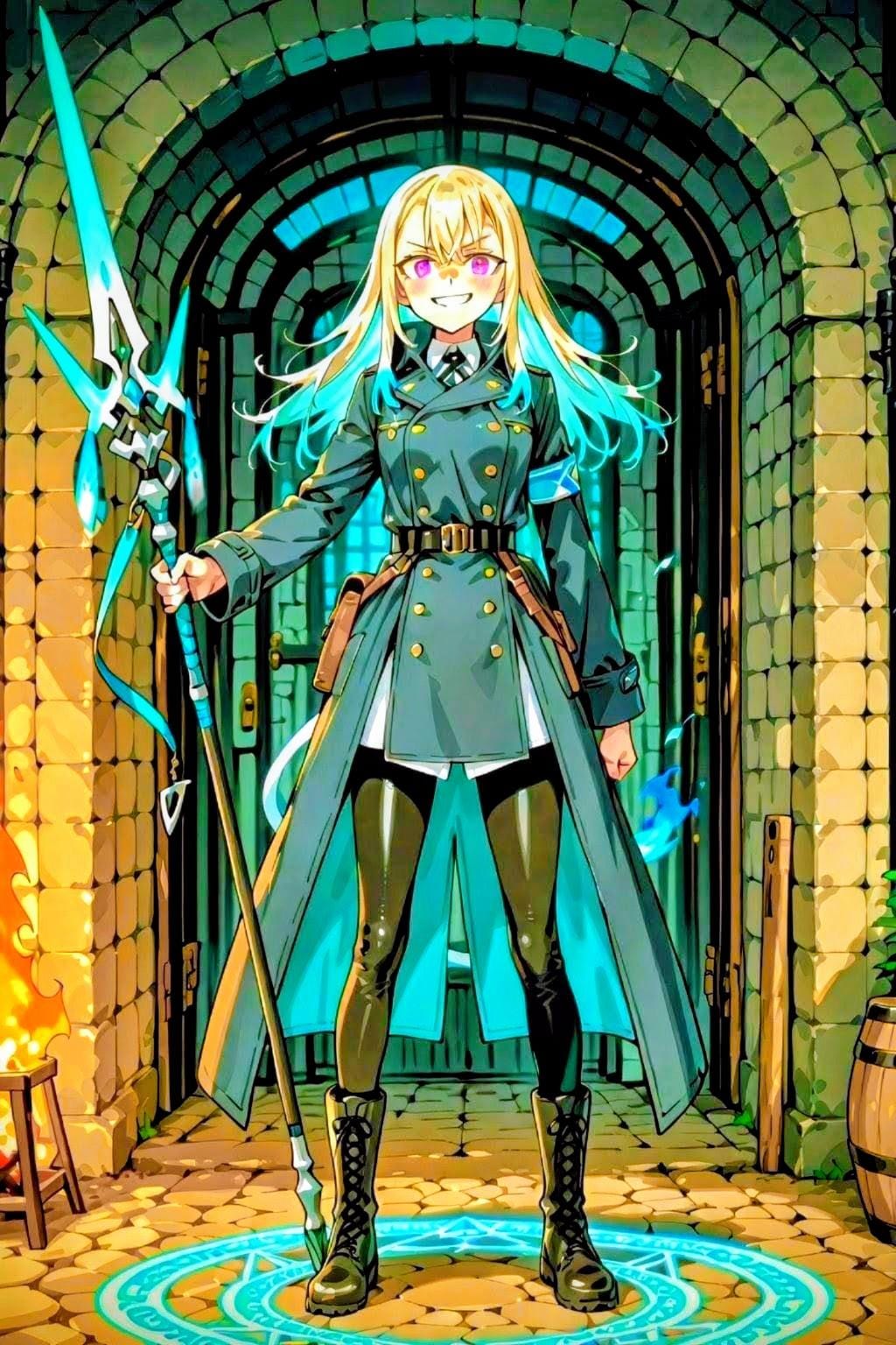 【目に悪い】魔法院長官んちのお抱えの狂犬三姉妹