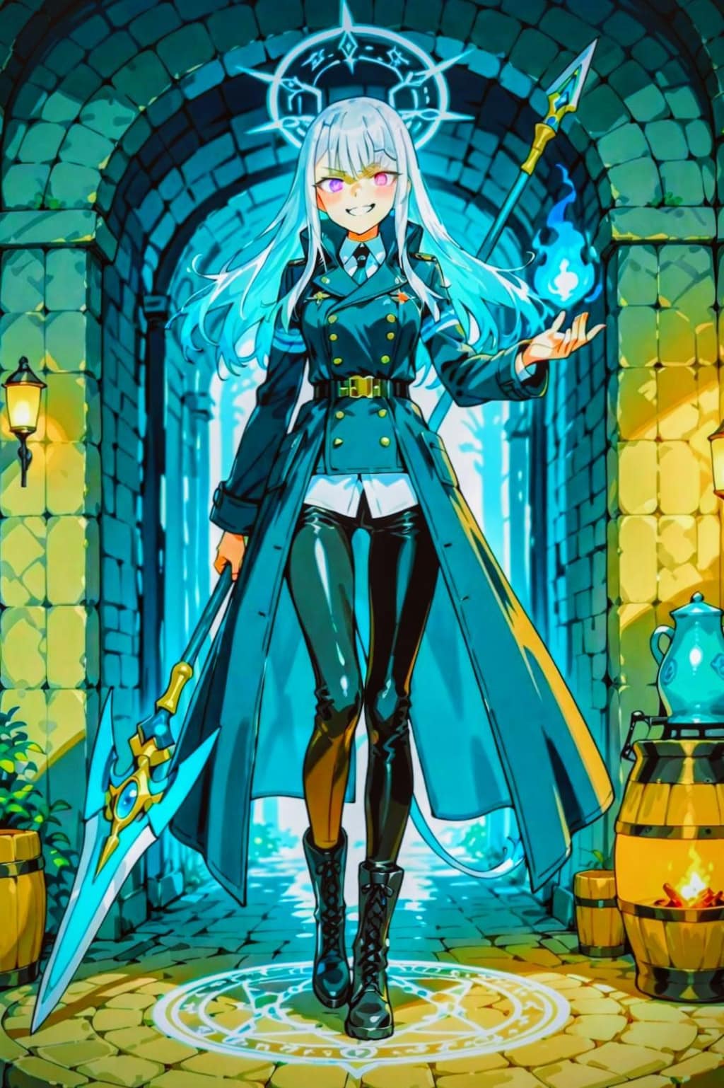 【目に悪い】魔法院長官んちのお抱えの狂犬三姉妹